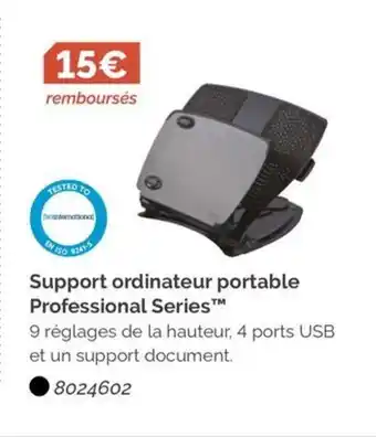 LDLC Support ordinateur portable Professional Series offre