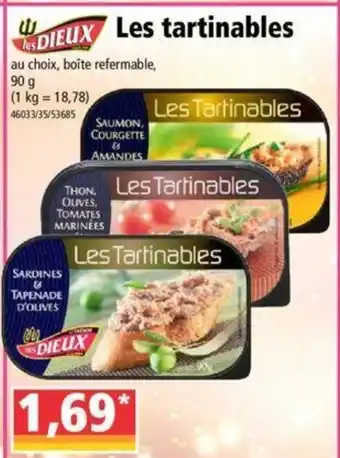 Les tartinables