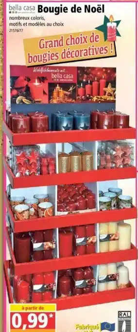 Norma Bougie de Noël offre