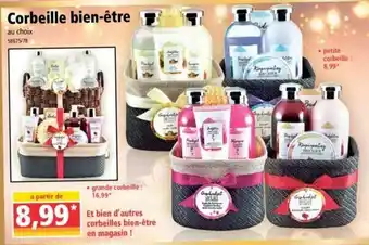 Norma Corbeille bien-être offre