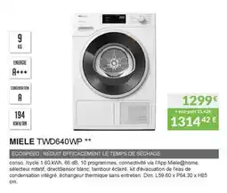 Copra Miele - twd640wp offre
