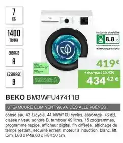 Copra Bm3wfu47411b offre