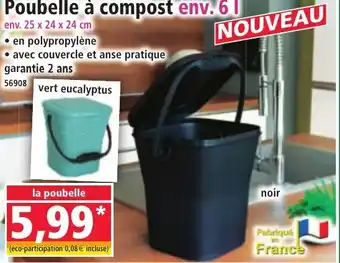 Norma Poubelle à compost offre