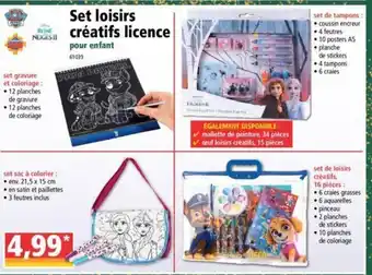 Set Loisirs Créatifs Licence