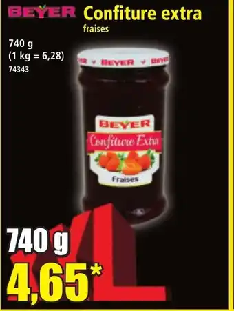 Norma BEYER Confiture extra offre