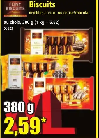 Norma FEINY BISCUITS offre