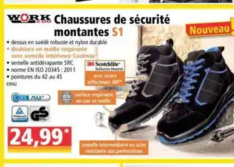 Norma Chaussures de Sécurité offre