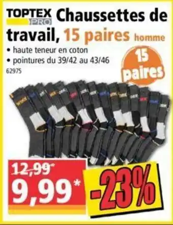 Norma Chaussettes de Travail offre