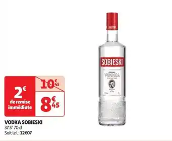 Auchan Supermarché SOBIESKI Vodka offre