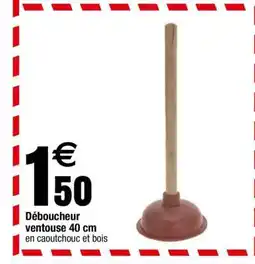 Carrefour Déboucheur ventouse 40 cm offre