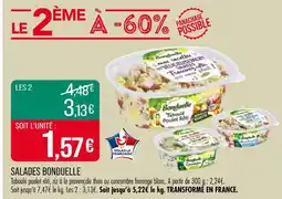 Match Bonduelle Salades offre