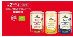 Match Alnatura Le 2Ăšme Ă -50% sur la gamme des galettes Alnatura offre