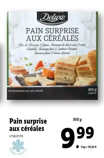 Lidl Pain Surprise Aux Céréales offre