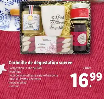 Lidl Corbeille de Dégustation Sucrée offre