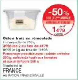 Monoprix Céleri frais en rémoulade offre