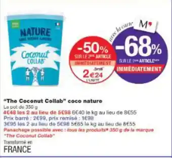 Monoprix The coconut collab coco nature offre