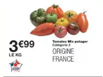 Monoprix Tomates mix potager offre
