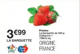 Monoprix Fraises offre