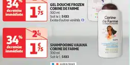 Auchan CORINE DE FARME Shampooing vaiana offre