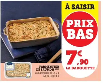 U Express Parmentier de saumon offre