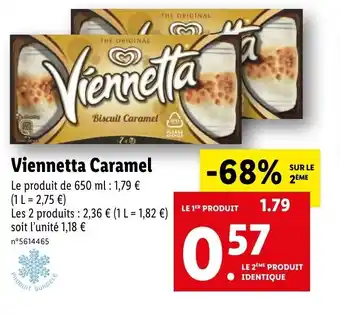 Lidl Viennetta Caramel offre