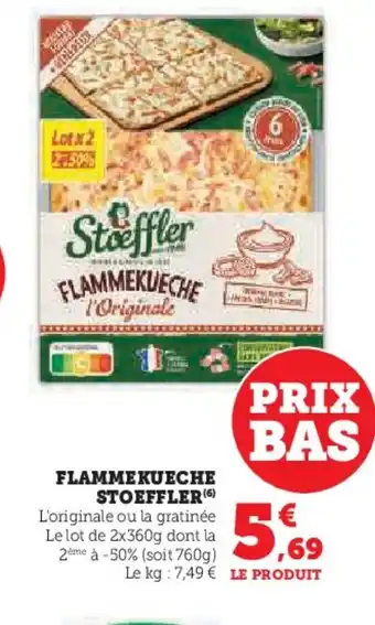 Hyper U STOEFFLER Flammekueche offre