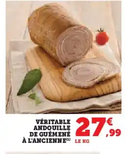 Hyper U Véritable andouille de guémené offre