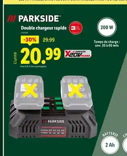 Lidl FLORETTE Double chargeur rapide offre
