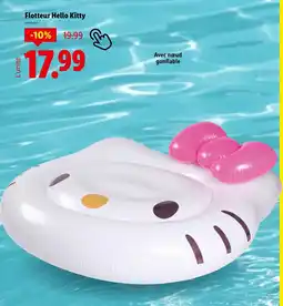 Lidl Flotteur Hello Kitty offre