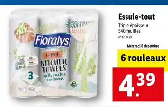 Lidl Essuie-Tout offre