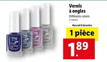 Lidl Vernis à Ongles offre