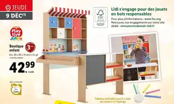 Lidl Boutique Enfant offre