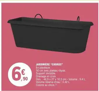 E.Leclerc JARDINIÈRE CHORUS offre