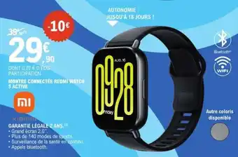 E.Leclerc Montre Connectée Redmi Watch 5 Active offre