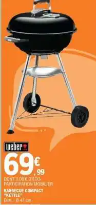 E.Leclerc Barbecue Compact Kettle offre
