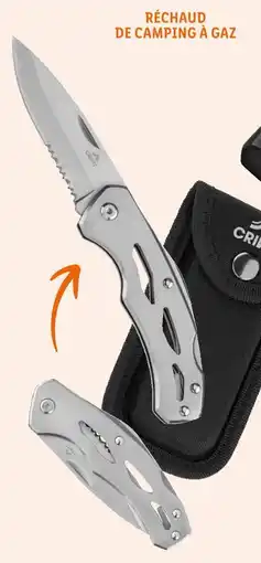 Lidl CRKT Couteau de poche avec étui ceinture offre