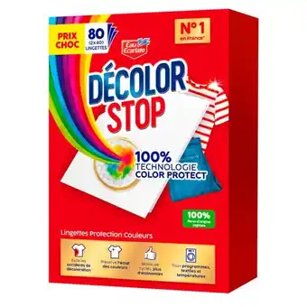Carrefour DECOLOR STOP Lingettes anti-décoloration offre