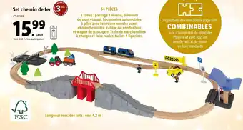 Lidl Set chemin de fer offre