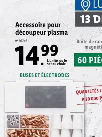 Lidl Accessoire pour découpeur plasma offre