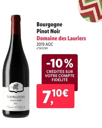 Lidl Bourgogne Pinot Noir Domaine des Lauriers offre
