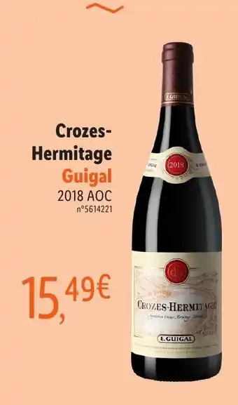 Lidl Crozes-Hermitage Guigal offre