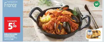 Auchan Paëlla de la mer MAISON BRIAU offre