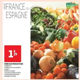 Auchan FOIRE AUX PRODUITS BIO offre