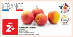 Auchan POMMES ENVY OU JAZZ offre