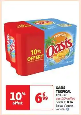 Auchan Oasis Tropical offre