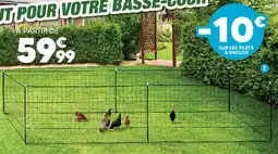 Shopix Filet enclos à poules offre