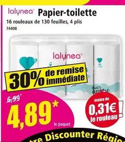 Norma Lalynea Papier-toilette offre