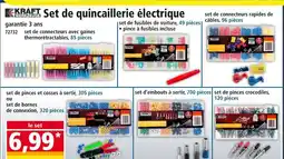 Norma Set de quincaillerie électrique offre