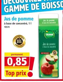 Norma Trimm Jus de pomme offre