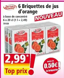 Norma Briquettes de jus d'orange offre